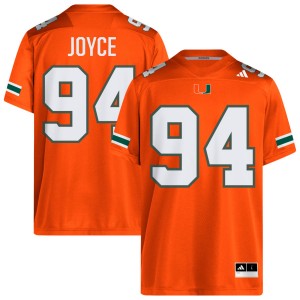 Men Dylan Joyce Orange Miami Hurricanes #94 College Football Alumni Jerseys 568844-126
