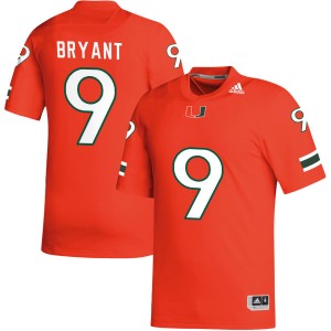 Men Malik Bryant Orange Miami Hurricanes #9 College Football NCAA Jersey 705043-965