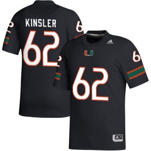 Men Tommy Kinsler IV Black Miami Hurricanes #62 College Football 2025-26 Jerseys 330943-766